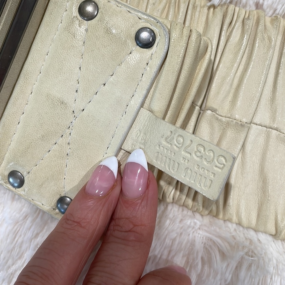 Min Miu Ruched Belt - image 3